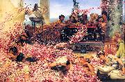 Sir Lawrence Alma-Tadema,OM.RA,RWS, The Roses of Heliogabalus